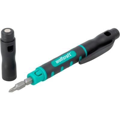 WOLFCRAFT  8736000 Mini Pocket Screwdriver Noir