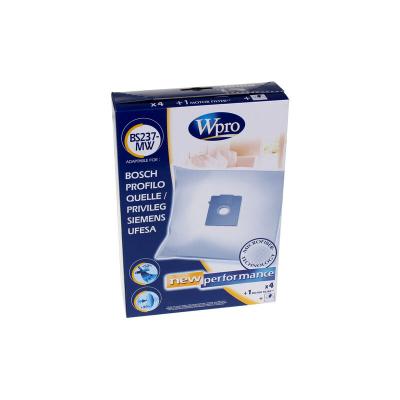 WHIRLPOOL WPRO BS237-MW Sac aspirateur Bosch / 4 sacs + 1 FM Fermeture propret&eacute;
