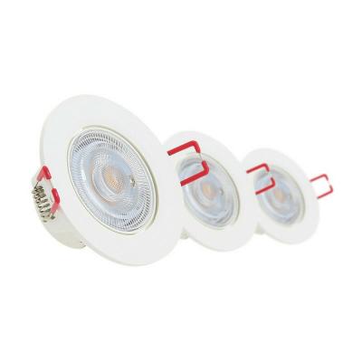XANLITE Lot de 3 spots &agrave; led int&eacute;gr&eacute;s - 345 lumens