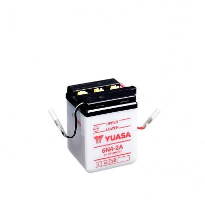 YUASA Batterie moto  6N4-2A 6V 4.2AH