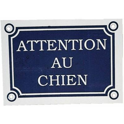 ZOLUX Plaque attention au chien pour chien