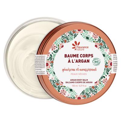 FLEURANCE NATURE  Baume Corps G&eacute;n&eacute;reux Nourrissant &Agrave; L'Argan 150ml