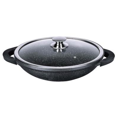 KAMBERG Wok 36 Cm Fonte D'alu 