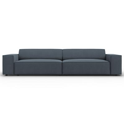 MICADONI HOME Canap&eacute; ""jodie"", 3 places, bleu, tissu structurel MIC_3S_78_F1_JODIE3