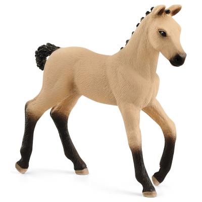 SCHLEICH  - Poulain hanovrien aub&egrave;re  multicolore