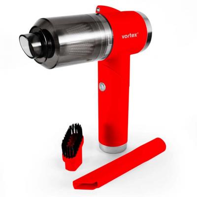 VORTEX Aspirateur &agrave; Main Sans Fil Pliable Led Crc90 Rouge 