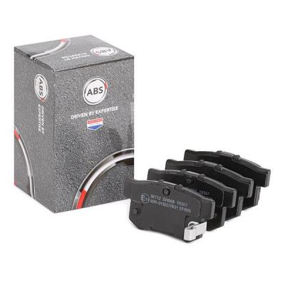ABS Jeu de 4 plaquettes de frein A.B.S. ALL BRAKE SYSTEMS BV. 36712