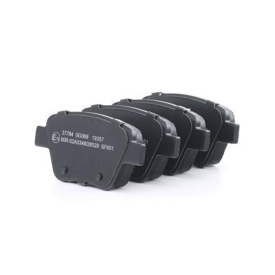 ABS Jeu de 4 plaquettes de frein A.B.S. ALL BRAKE SYSTEMS BV. 37784