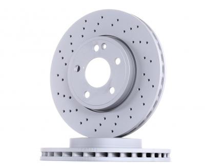 ATE Disque de frein  24.0128-0262.1, 1 pi&egrave;ce