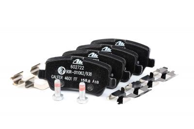 ATE Kit de plaquettes de frein, frein &agrave; disque  - TEVES 13.0460-2722.2