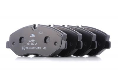 Kit de plaquettes de frein frein &agrave; disque ATE Ceramic 13.0470-4884.2