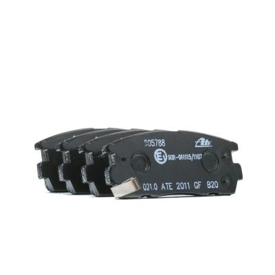 ATE Kit de plaquettes de frein, frein &agrave; disque  - TEVES 13.0460-5788.2