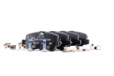 Kit de plaquettes de frein frein &agrave; disque ATE Ceramic 13.0470-2736.2