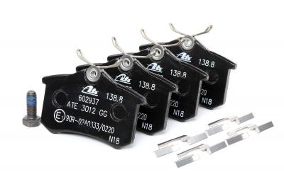 ATE Kit de plaquettes de frein, frein a disque  - TEVES 13.0460-2937.2