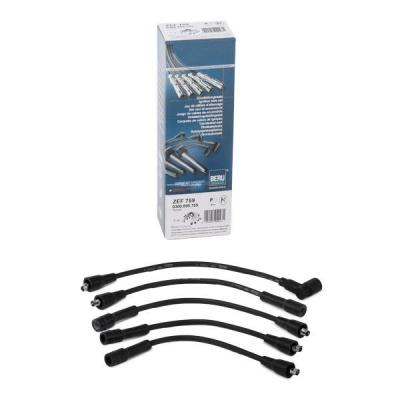 BERU  ZEF759 Jeu De Fils d'Allumage Jeu De C&acirc;bles d'Allumage 5 RENAULT: 4 Break, R5 3/5 portes, 6