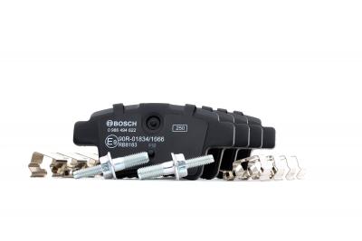 BOSCH  Jeu de plaquettes de frein arri&egrave;re 0 986 494 622 CITROEN C4