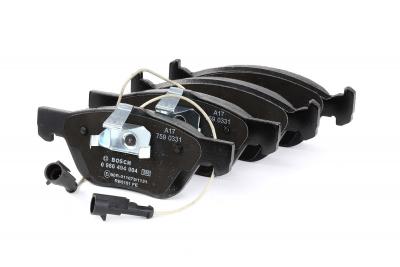 Kit de plaquettes de frein, frein &agrave; disque BOSCH 0 986 494 004