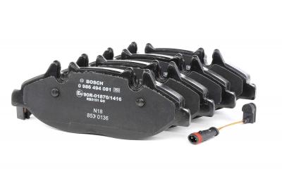 BOSCH Kit de plaquettes de frein, frein &agrave; disque  0 986 494 081