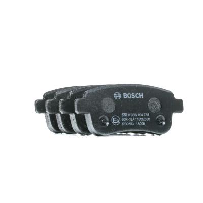 BOSCH Kit de plaquettes de frein, frein &agrave; disque  0 986 494 735