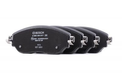 BOSCH Kit de plaquettes de frein, frein &agrave; disque  0 986 494 817