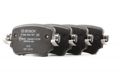 BOSCH Kit de plaquettes de frein, frein &agrave; disque  0 986 494 797