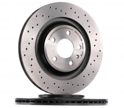 BREMBO Disque de frein arriere  09.B040.1X (Jeu de 2)