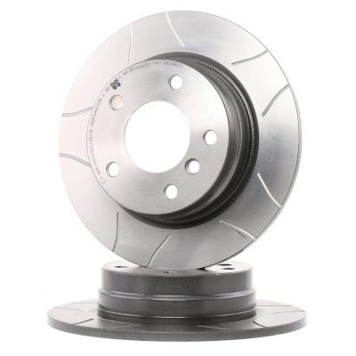 BREMBO Disque de frein arriere  08.5366.76 (Jeu de 2)