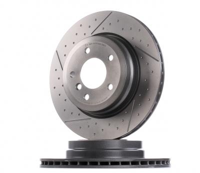 BREMBO  Jeu de 2 disques de frein 09.C246.11 BMW S&eacute;rie 1