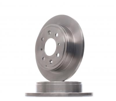 BREMBO  08.7104.14 - Disque de Frein Arri&egrave;re - Jeu de 2 disques