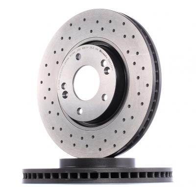 BREMBO Disque de frein avant  09.A532.1X (Jeu de 2)