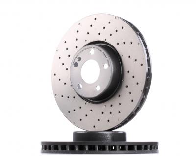 BREMBO Disque de frein CO-CAST DISCS LINE  09.D529.23, 1 pi&egrave;ce
