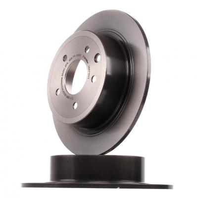 BREMBO  Jeu de 2 disques de frein 08.A715.11 NISSAN JUKE