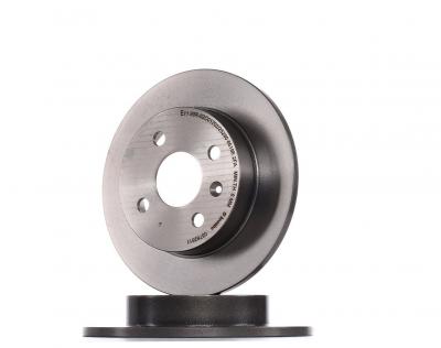 BREMBO  Jeu de 2 disques de frein 08.7626.11 OPEL ASTRA
