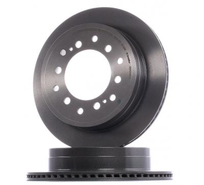 BREMBO  Jeu de 2 disques de frein 09.A334.11 TOYOTA LAND CRUISER