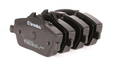 BREMBO Jeu de 4 plaquettes de frein  P 06 034