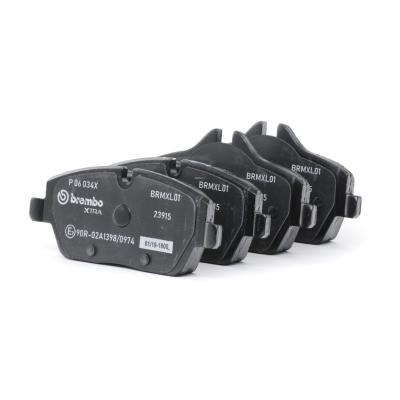 BREMBO Kit de plaquettes de frein frein &agrave; disque  XTRA LINE P 06 034X