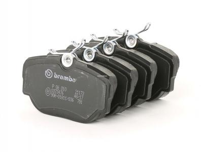 BREMBO Jeu de 4 plaquettes de frein  P 06 010
