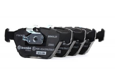 BREMBO Kit de plaquettes de frein frein &agrave; disque  XTRA LINE P 06 043X