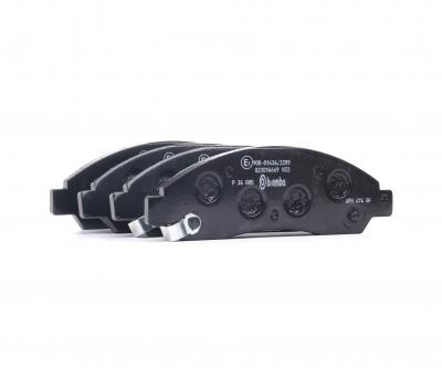 BREMBO Jeu de 4 plaquettes de frein  P 34 005