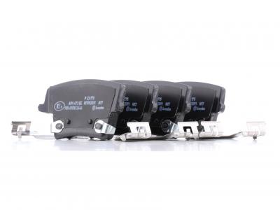 BREMBO Jeu de 4 plaquettes de frein  P 23 175