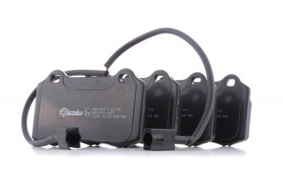 BREMBO Jeu de 4 plaquettes de frein  P 23 074