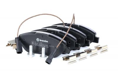 BREMBO Jeu de 4 plaquettes de frein  P 23 145