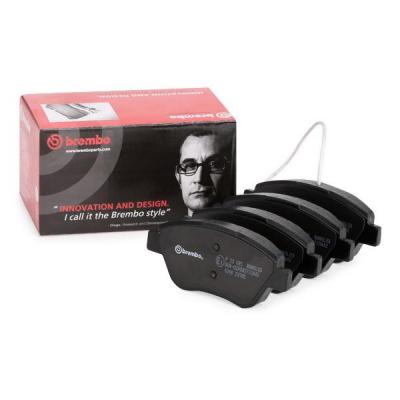 BREMBO Jeu de 4 plaquettes de frein  P 23 085