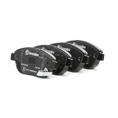 BREMBO Jeu de 4 plaquettes de frein  P 23 153