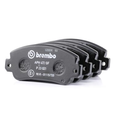 BREMBO Jeu de 4 plaquettes de frein  P 23 021