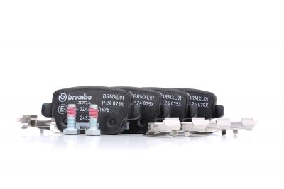 BREMBO Kit de plaquettes de frein frein &agrave; disque  XTRA LINE P 24 075X