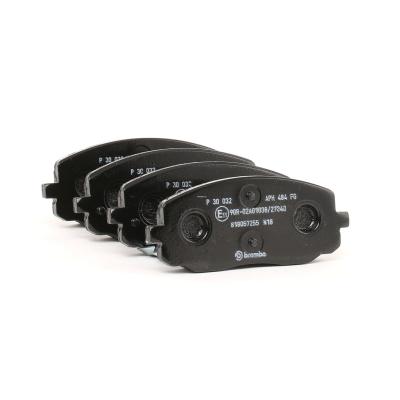 BREMBO Jeu de 4 plaquettes de frein  P 30 032