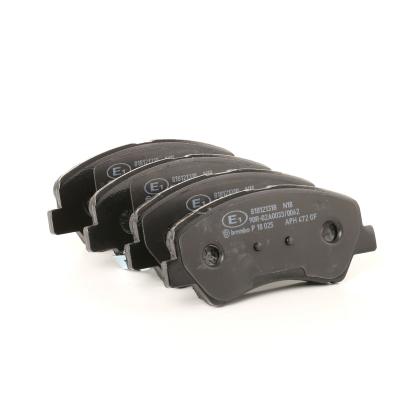 BREMBO Jeu de 4 plaquettes de frein  P 18 025
