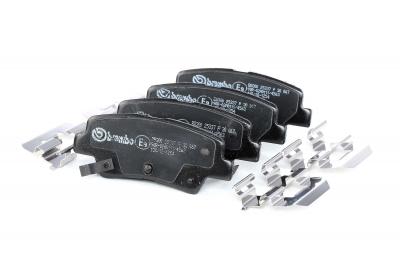 BREMBO Jeu de 4 plaquettes de frein  P 30 067