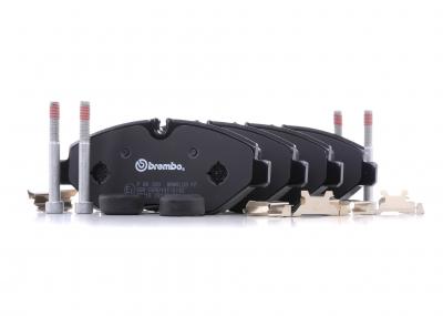 BREMBO Jeu de 4 plaquettes de frein  P A6 026